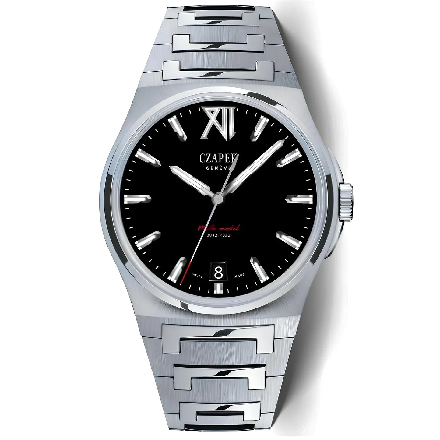 Antarctique Passage de Black P&D Red Tipped Limited 10 CZAPEK 腕時計