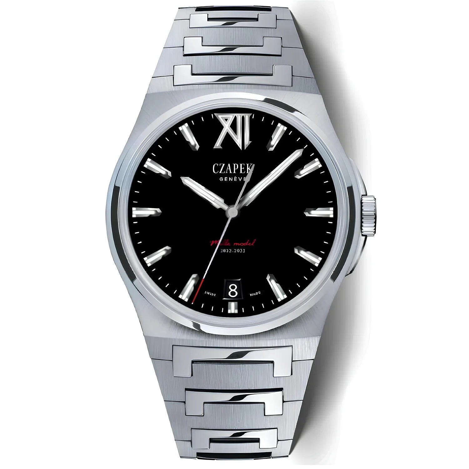 Antarctique Passage de Black P&D Red Tipped Limited 10 CZAPEK 腕時計