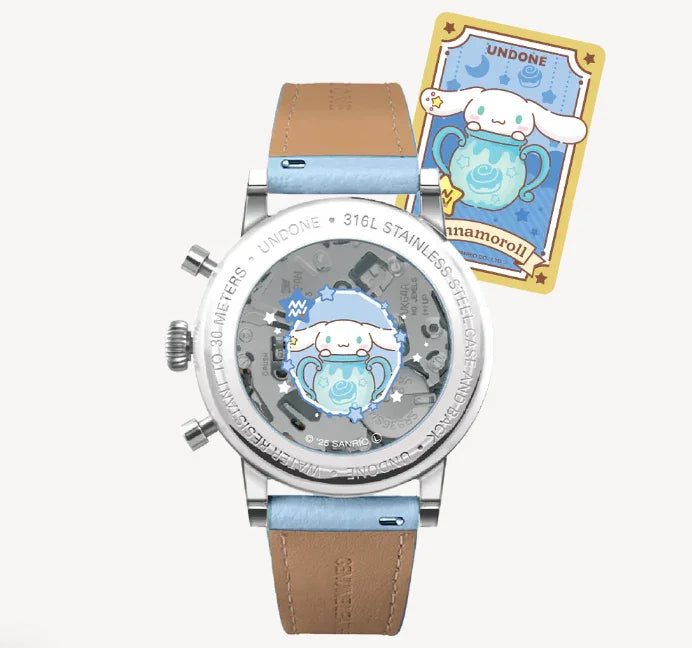 UNDONEｘシナモロール ドリーミーブルー UNDONE 腕時計