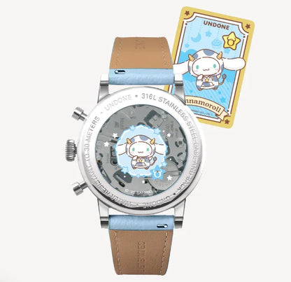 UNDONEｘシナモロール ドリーミーブルー UNDONE 腕時計