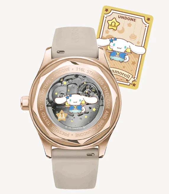 UNDONEｘシナモロール ドリーミーベージュ UNDONE 腕時計