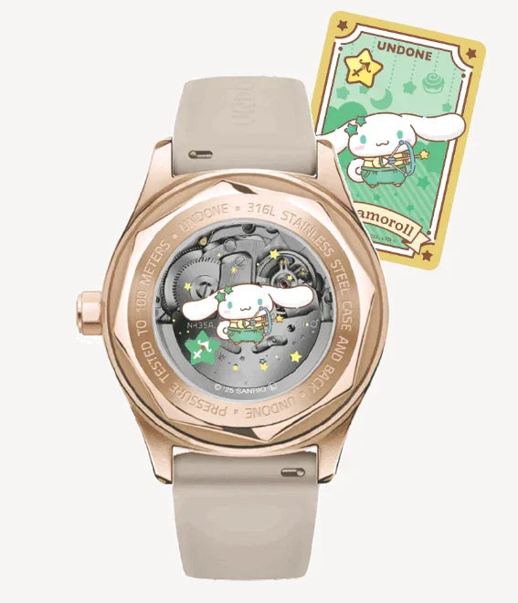 UNDONEｘシナモロール ドリーミーベージュ UNDONE 腕時計