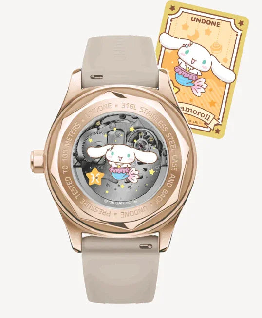 UNDONEｘシナモロール ドリーミーベージュ UNDONE 腕時計