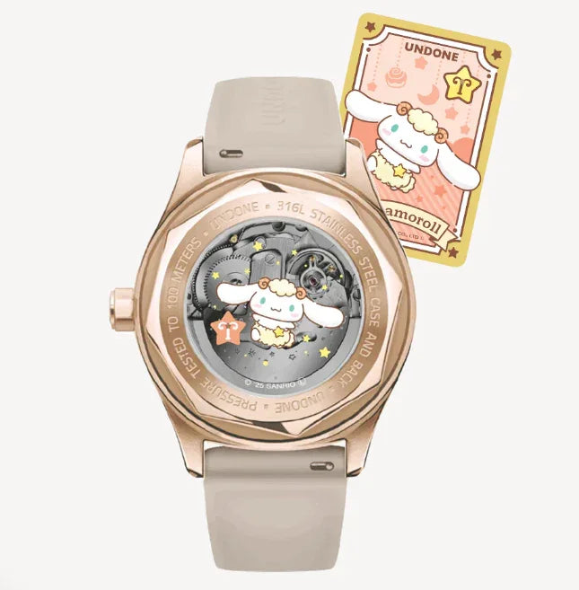 UNDONEｘシナモロール ドリーミーベージュ UNDONE 腕時計