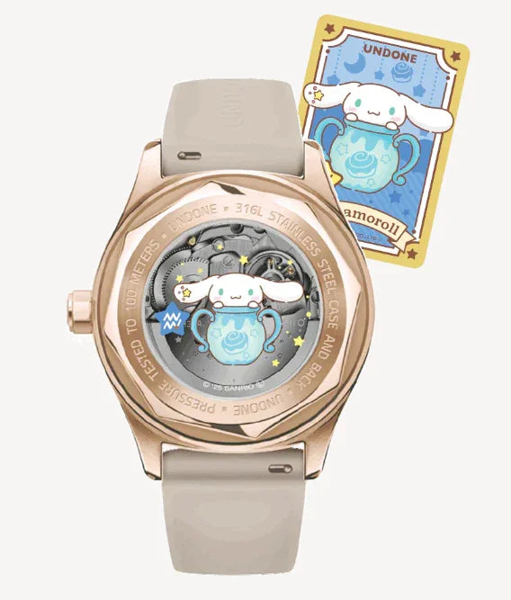 UNDONEｘシナモロール ドリーミーベージュ UNDONE 腕時計