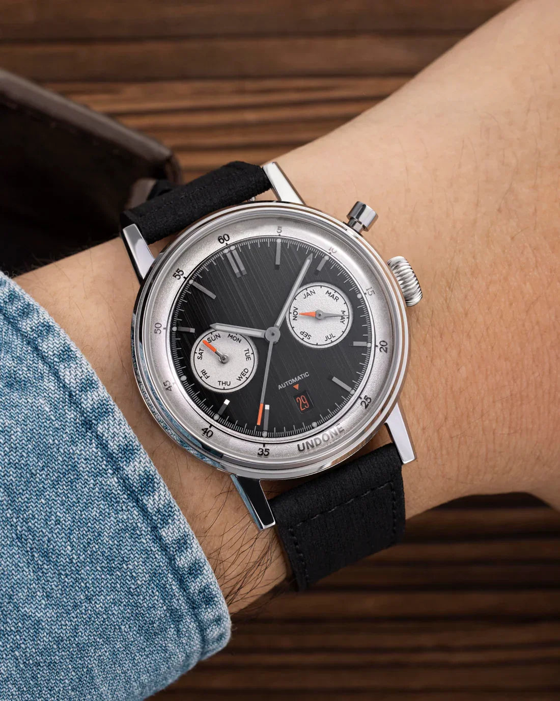 URB-AUTO-BLK UNDONE 腕時計